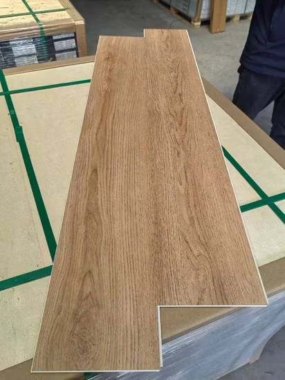 Musterfreier PVC-Vinyl-Bodenbelag aus Holz und Kunststoff für Büro, Krankenhaus, Schule