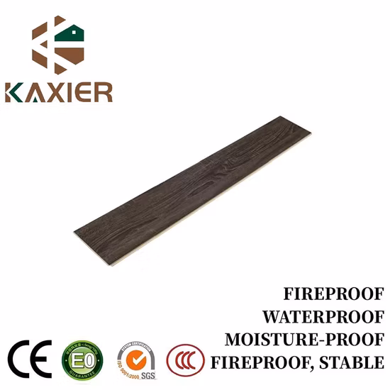 Easy Click wasserdichter und feuerfester Bodenbelag aus PVC/WPC/LVP/LVT/ESPC/SPC-Laminatboden